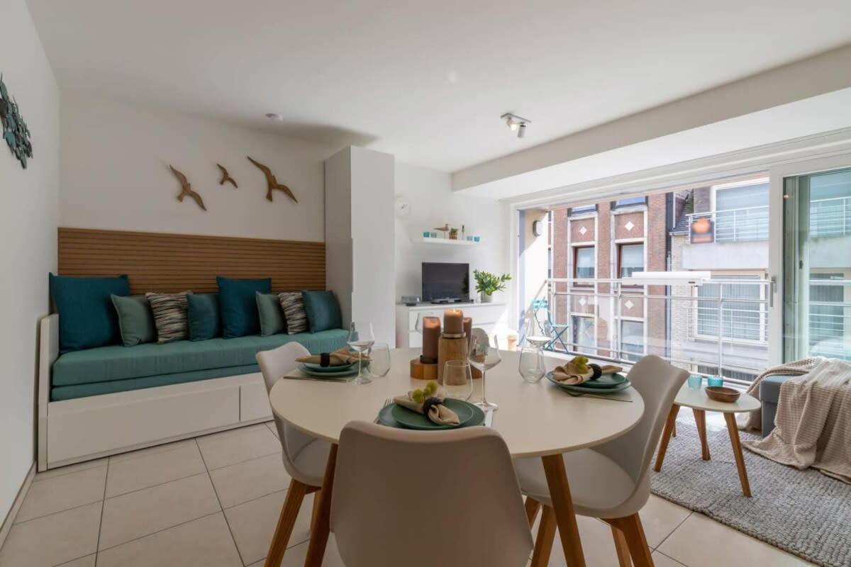 'Blue Sea' - Studio In Ostend With Private Parking Apartment Exterior photo