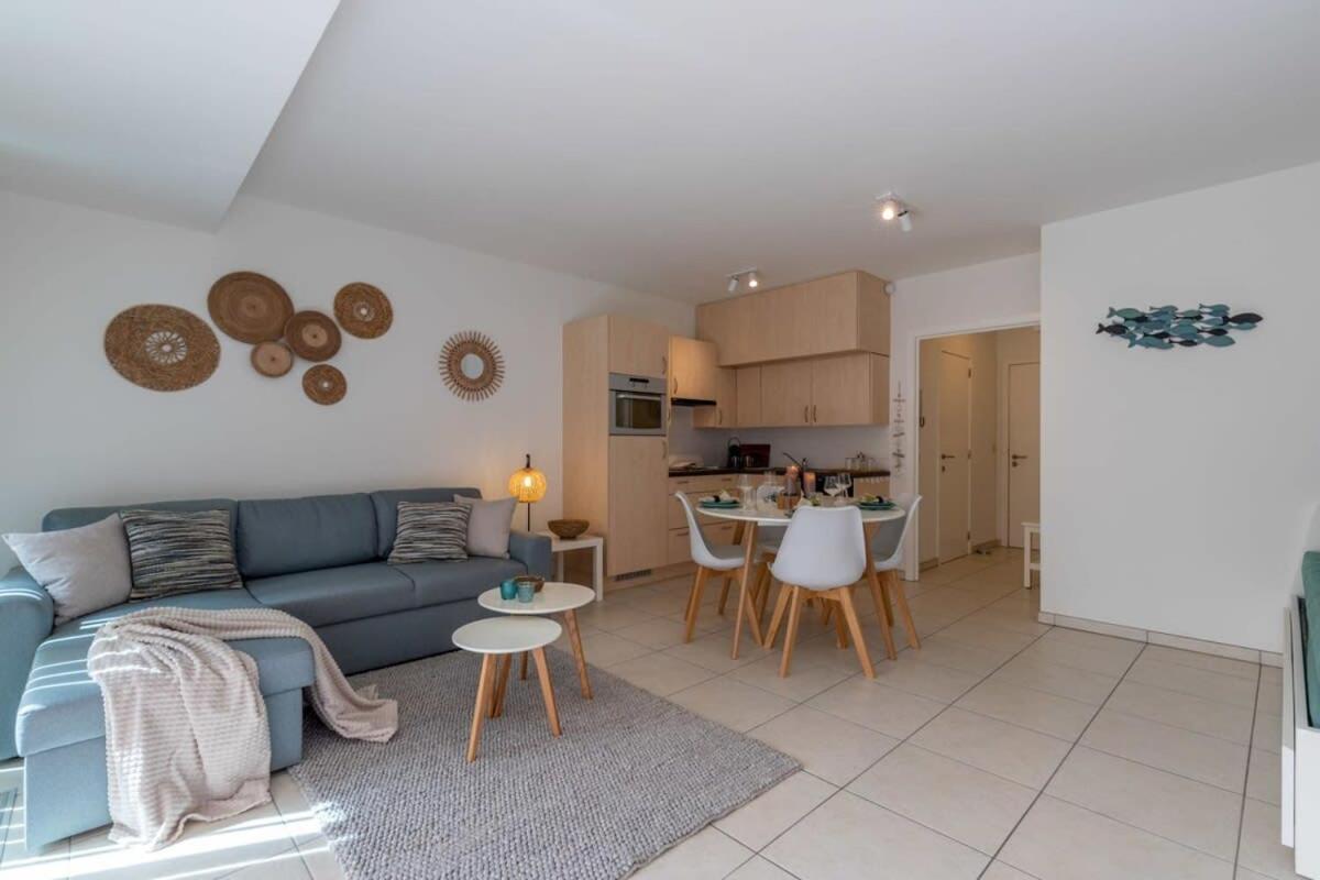 'Blue Sea' - Studio In Ostend With Private Parking Apartment Exterior photo